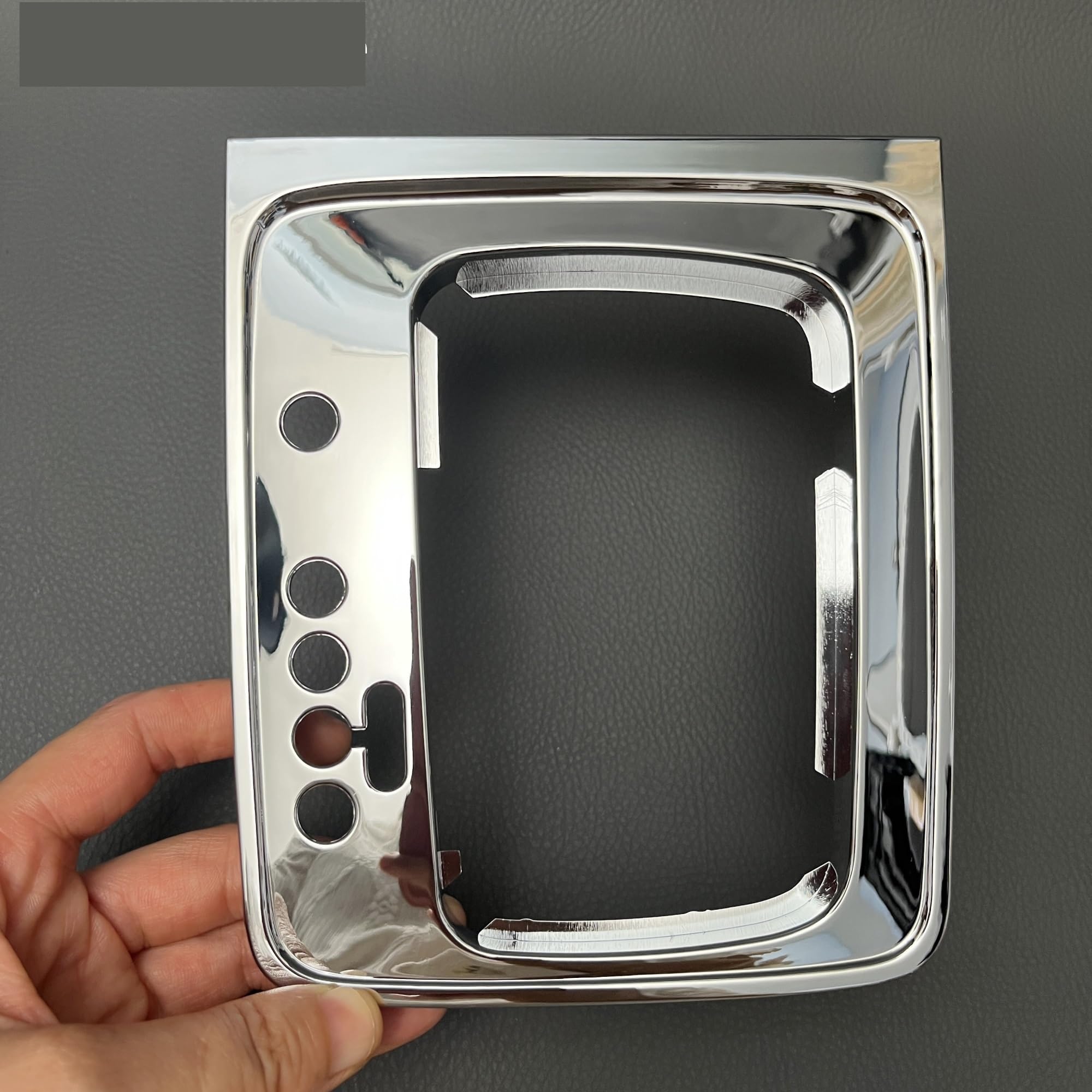 CGMIBOZ for VW for Passat B6 Car DSG Gear Shift Knob for Chrome for Frame 2005-2011 3C1 713 203 A 3C1713203 A(Shiny Frame)