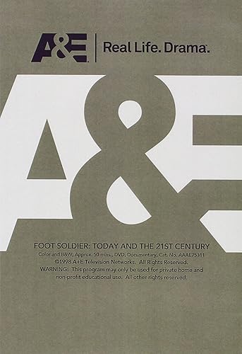 Foot Soldier Today and 21st Century