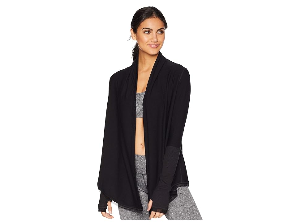 

ALALA Jet Set Cardigan (Black) Women's Sweater