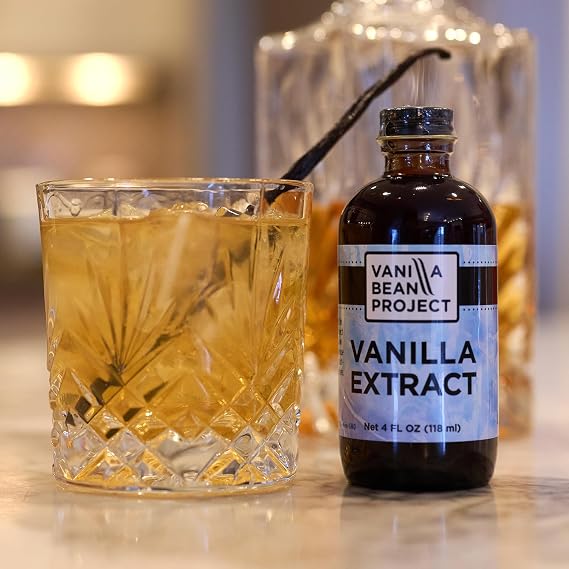 Pure Vanilla Extract | Cooking and Baking Necessity | Vanilla Bean Project | 4 Ounce
