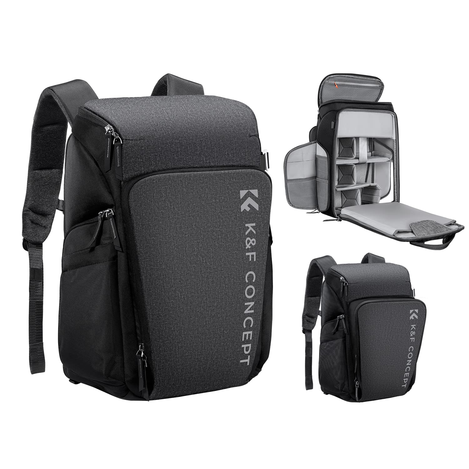 Mochila cámara impermeable de gran capacidad para proteger tu cámara reflex digital 7