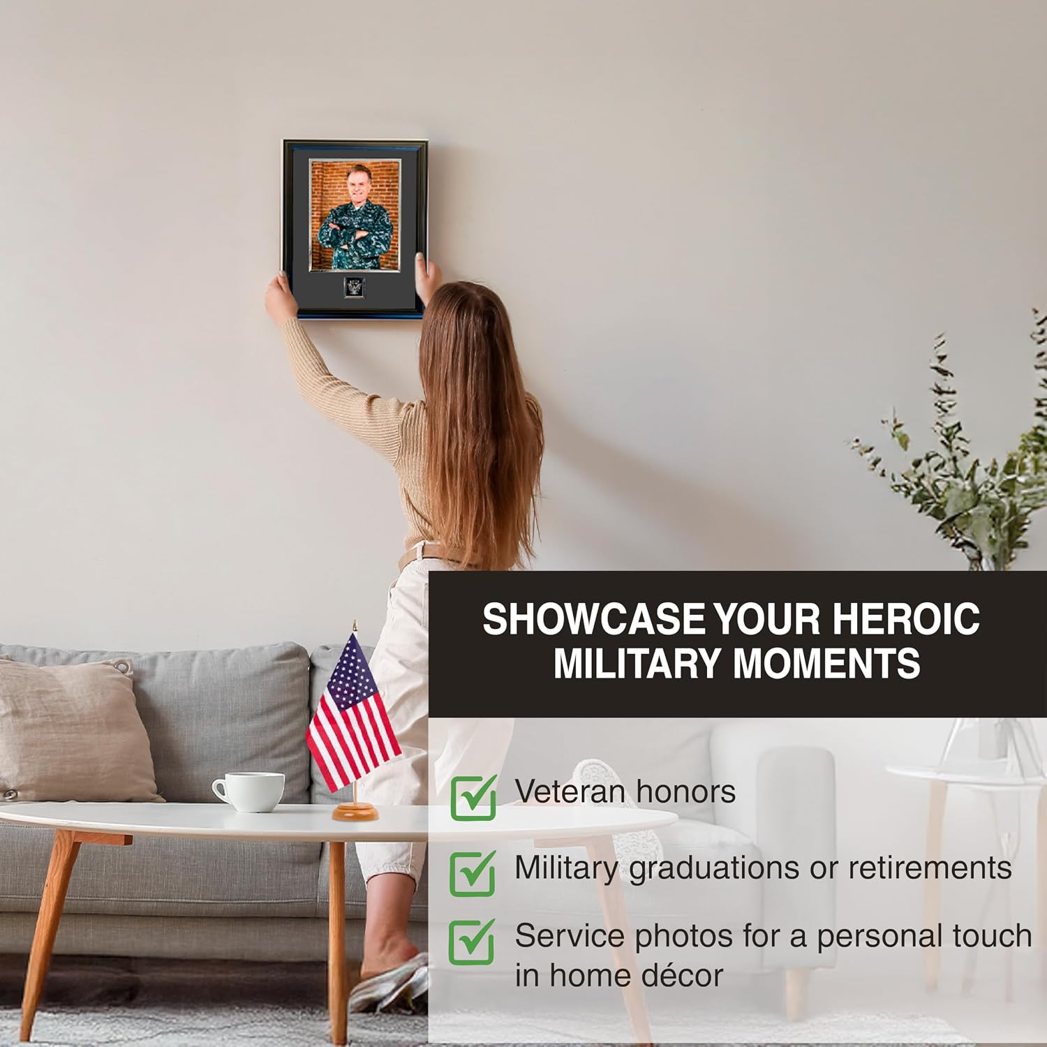 NP US Navy Diploma Frame 11x14 with Mat for 8x10 Photo - Military Veteran Graduation Picture Frame - Certificate Holder for Award Degree Document - Navy Service Gift Wall Display Decor for Home - USA