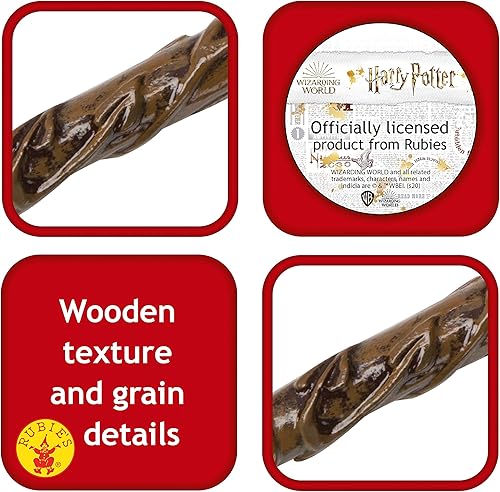 Miniatura 2 de Varita de accesorios para disfraz de Hermione Granger de lujo