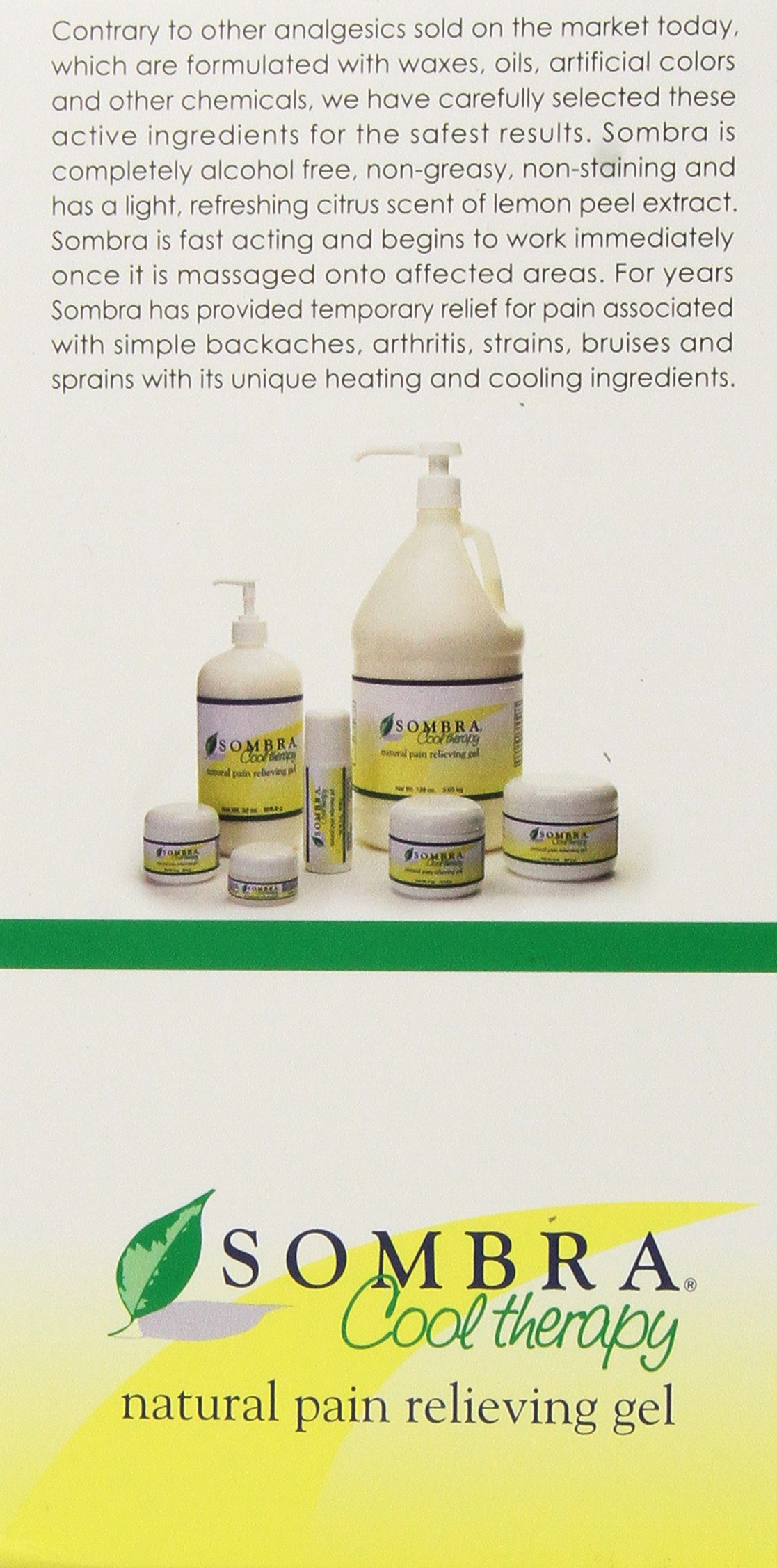Buy Sombra Cool Therapy Natural Pain Relieving Gel Great Smelling