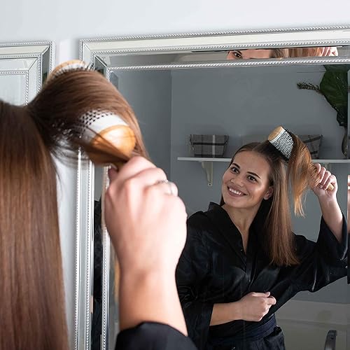 Miniatura 2 de Cepillo redondo para secador de soplado barril de cerámica cepillo redondo grande de 30 pulgadas para secado por soplado cepillo térmico e iónico