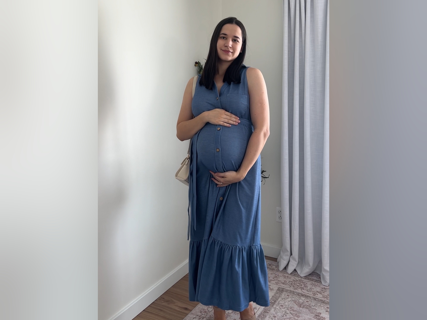  Soft Denim Dress