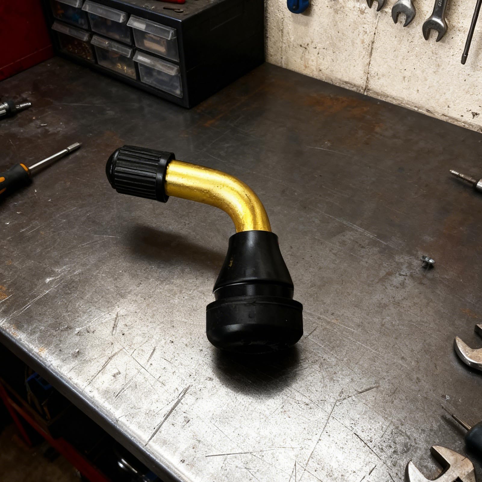 Válvula De Neumático De Aluminio – Parte De Repuesto Doblada 90° | Hebilla Montaje Ruedas Moto Scooter Vehículos Eléctricos | Compatible Con Calibre 8mm 9mm Mesa 11mm 12mm Parte Inferior 14mm 16mm Hom