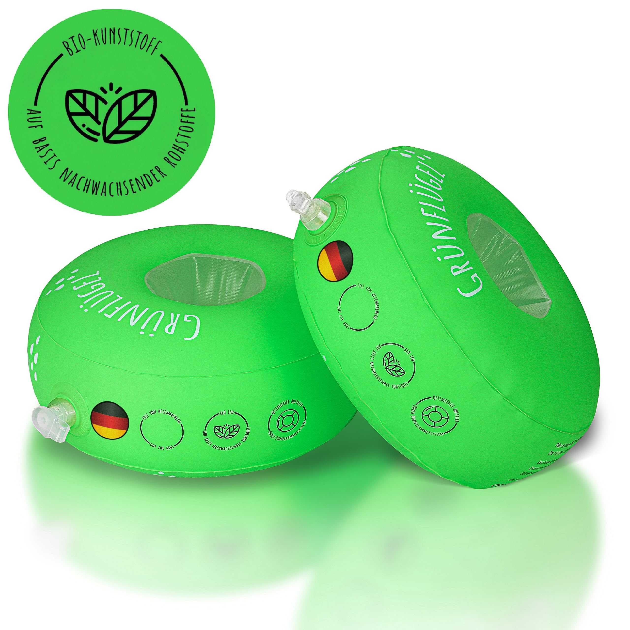 Schwimmflügel ab 1 Jahr - Sicher & Hautfreundlich & Ohne Weichmacher I 11-30 Kg I Rund Swim Schwimmhilfe Baby ab 1 Jahr Kinder 2 Jahre Schwimmflügel Kinder 3-6 Jahre