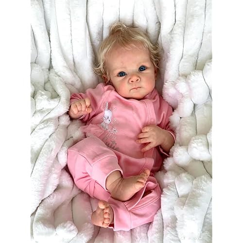 Zero Pam Reborn Baby Dolls Full Body Vinyl 18 in Realistic Baby Doll Real Baby Doll that Look Real Life Reborn Dolls with Accessories