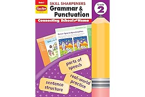 Evan-Moor Skill Sharpeners: Grammar and Punctuation Workbook for 2nd Grade: A Comprehensive...