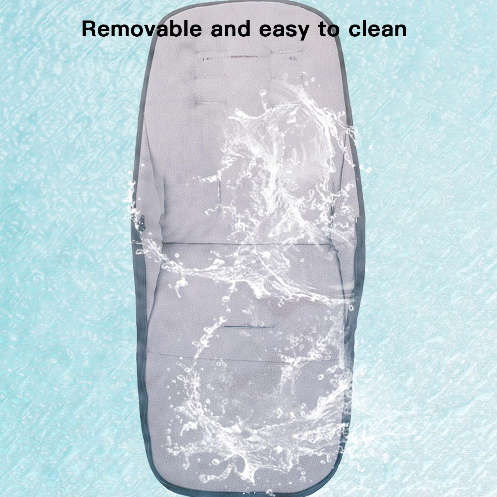 Generic Saco para Cochecito de Bebé Aislamiento A Prueba de Viento Engrosado para Salidas de Invierno Comodidad 40x85cm 1 Unidad