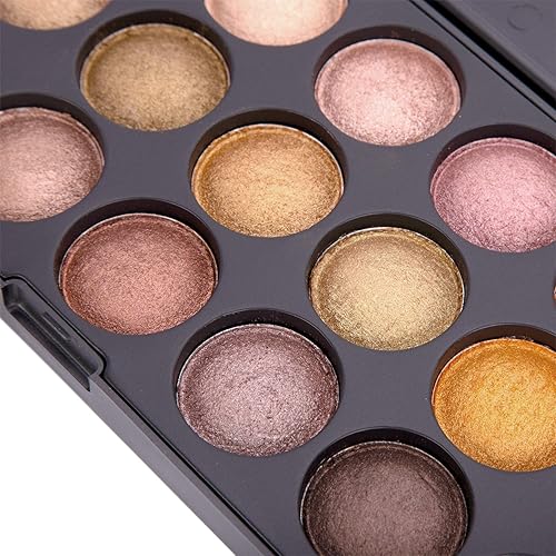 Miniatura 7 de Paleta de sombra de ojos, paleta de sombra de ojos pigmentada Everfavor - Paletas profesionales de 21 colores brillantes neutros ahumados cosméticos