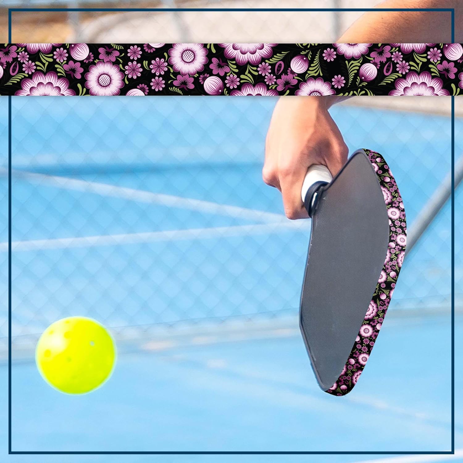PADDLE SKINS Pickleball Paddle Edge Guard Tape Combo Packs: Ultimate Protection, Variety of Designs | Easy Application, Premium Materials | Pickleball Accessory