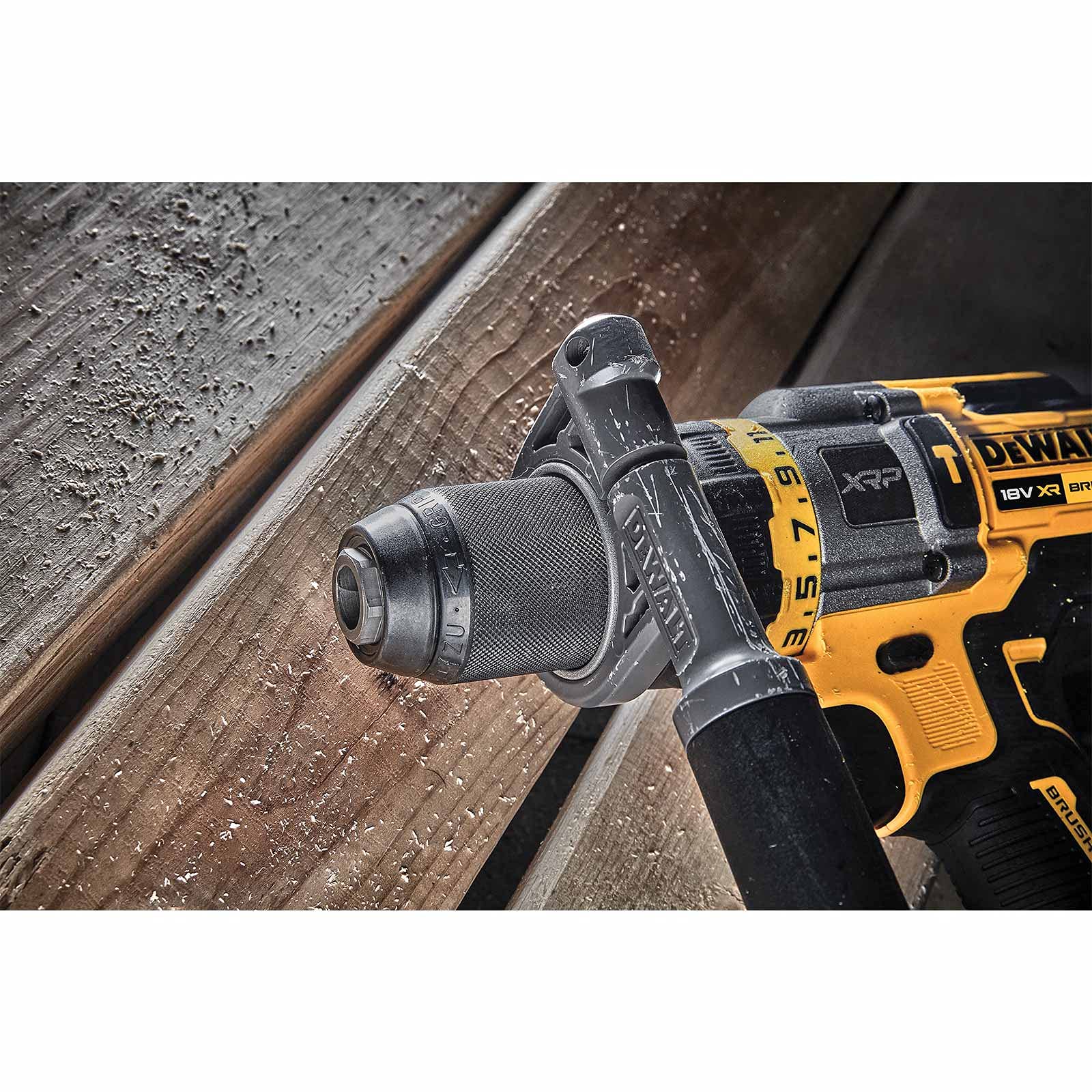Dewalt DCK2016T2T-QW 3-biegowa akumulatorowa wiertarko-wkrętarka udarowa, akumulatorowa szlifierka kątowa z akumulatorem, w zestawie 2. akumulator