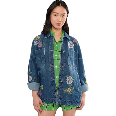 Free People Madison City Embroidered