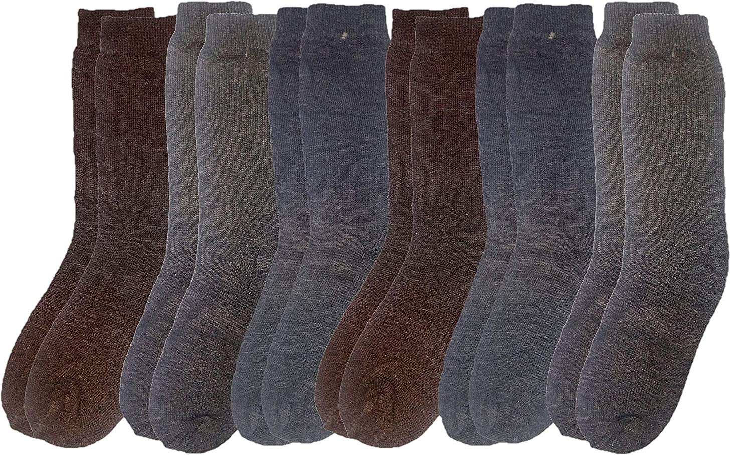 MAGIC Prime Kids Coloured Woolen Socks (Pack Of 6)-image-18