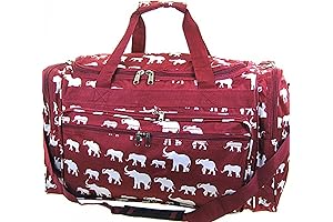 Official Roll Tide Bama Burgundy 22 Inch Duffel