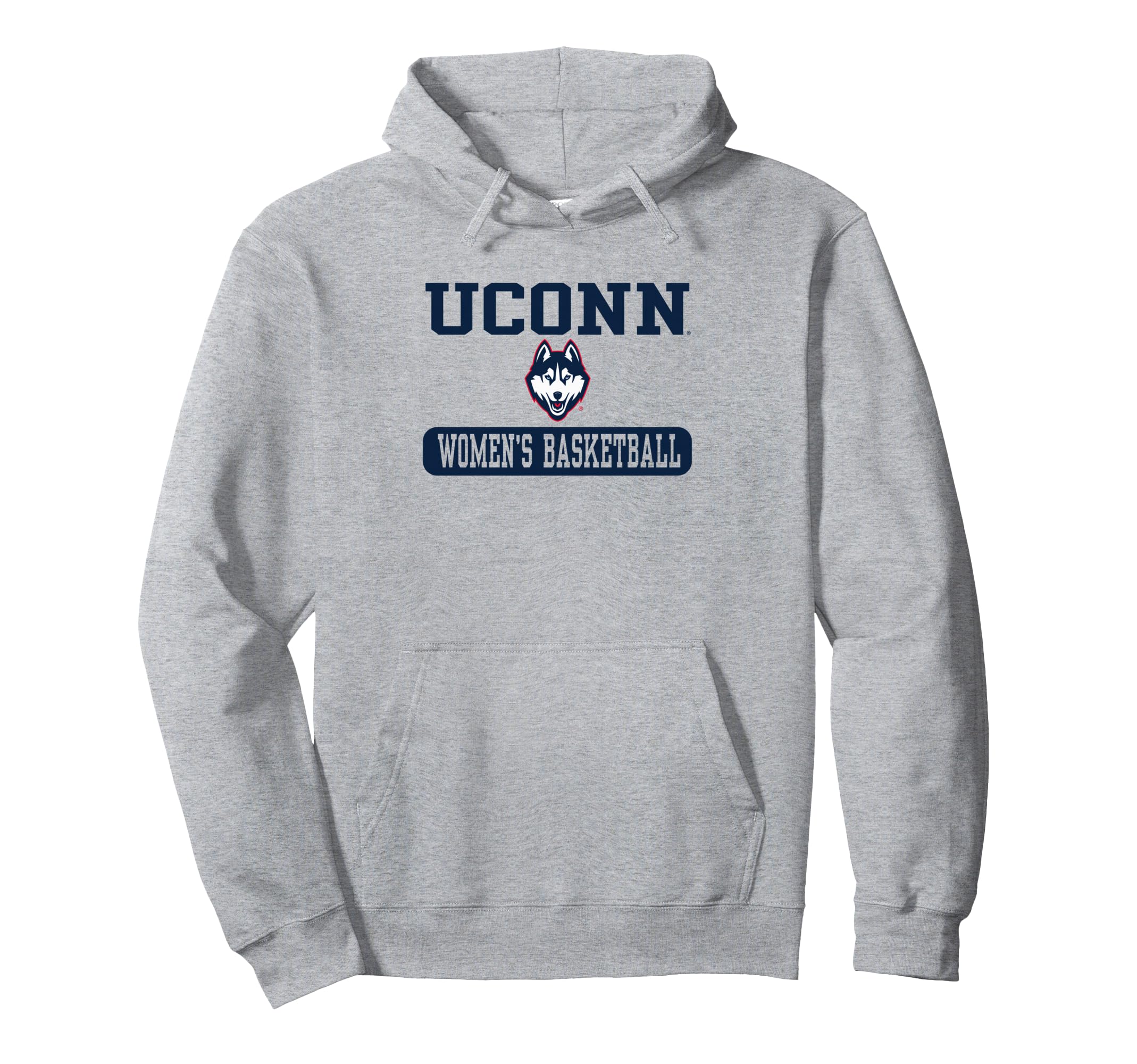 Connecticut Huskies Womens Basketball Logo Pullover Hoodie