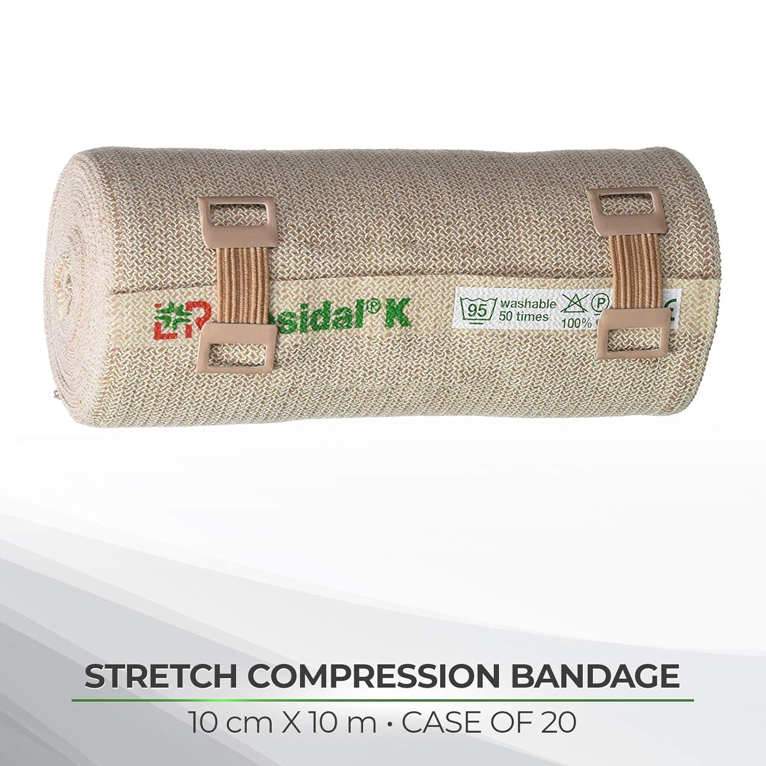 Lohmann & Rauscher-77358 Rosidal K Short Stretch Compression Bandage, For Use In The Management of Acute & Chronic Lymphedema, Edema, & Venous Insufficiency, 3.93" x 5.5 Yards (10cm x 5m), 1 Roll: Industrial & Scientific