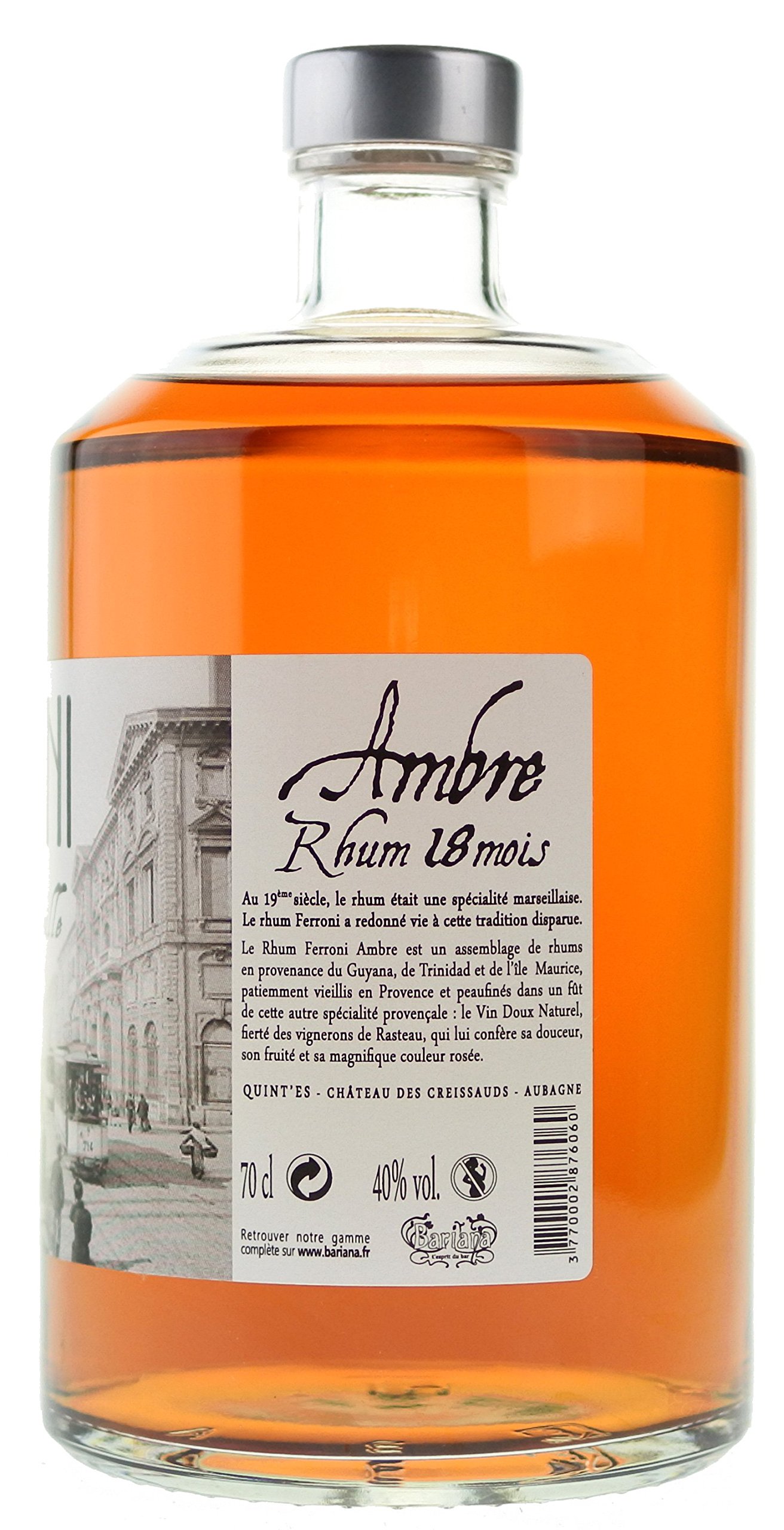 FERRONI Provence Ambre Rhum 70 cl