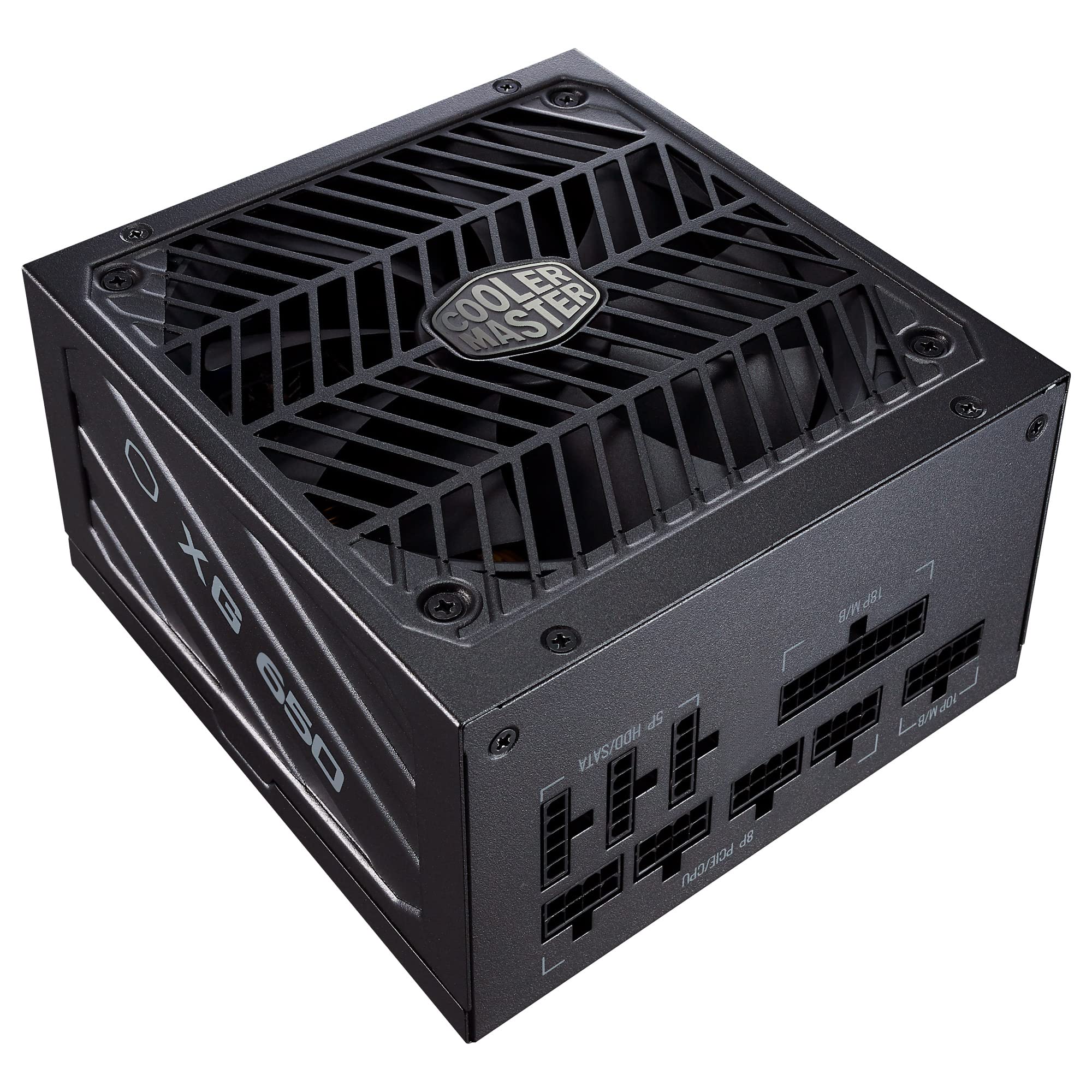Alimentatore Cooler Master XG650 Platinum (EU): 80 PLUS Platinum (+92% di Efficienza) 650W, Completamente Modulare, Condensatori 100% Giapponesi, Ventola FDB da 135mm - 10 Anni di Garanzia