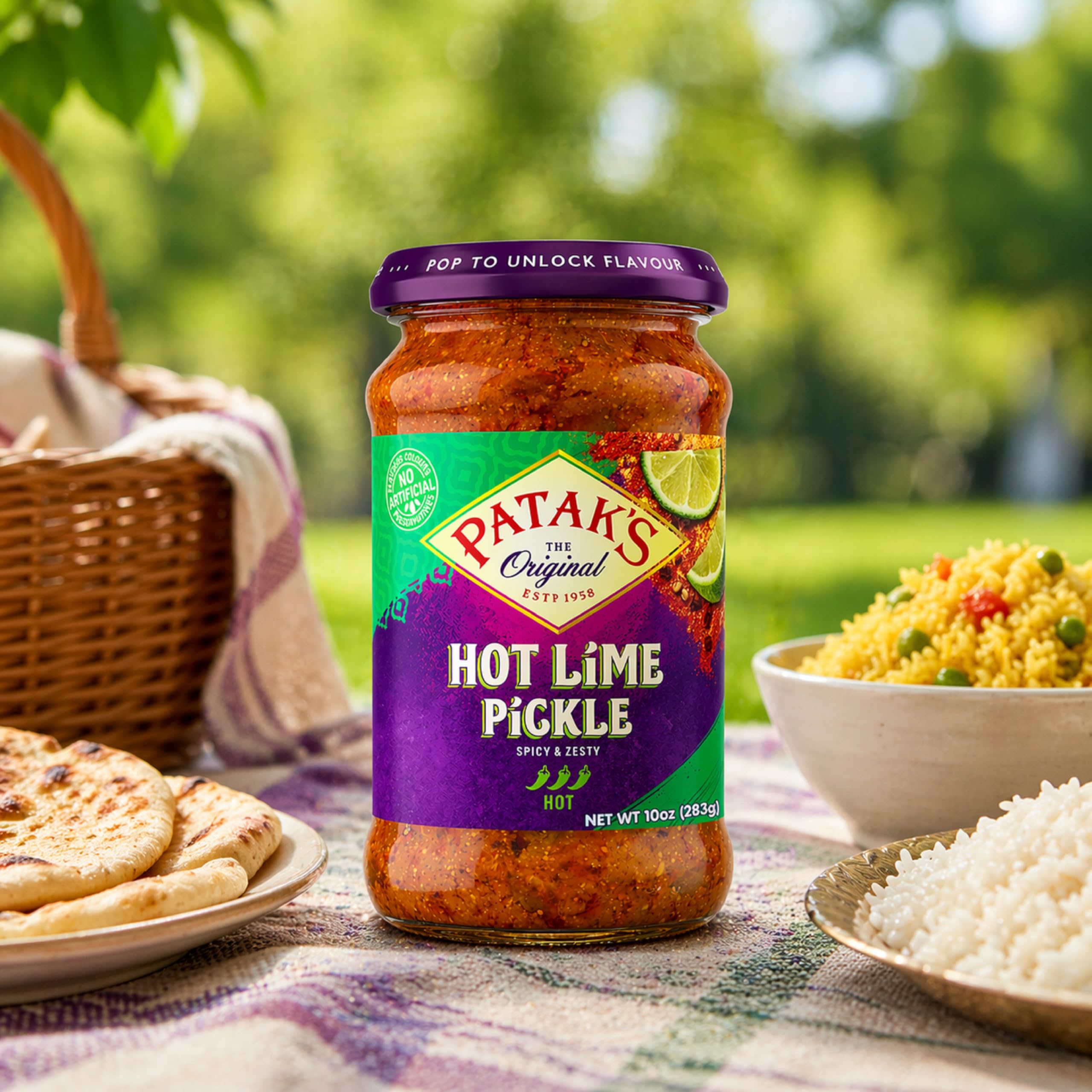 Patak's Gorąca marynata wapna (283 g) - opakowanie 6 szt.