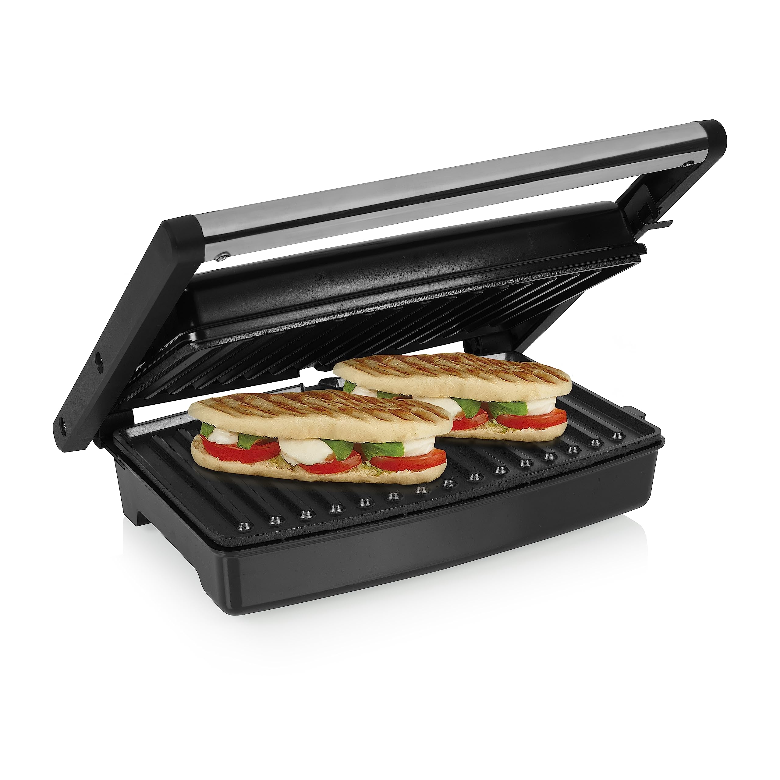 TRISTAR Grille-Viande GR-2859 1500W - Surface 27,5x18cm - Ouverture 180°