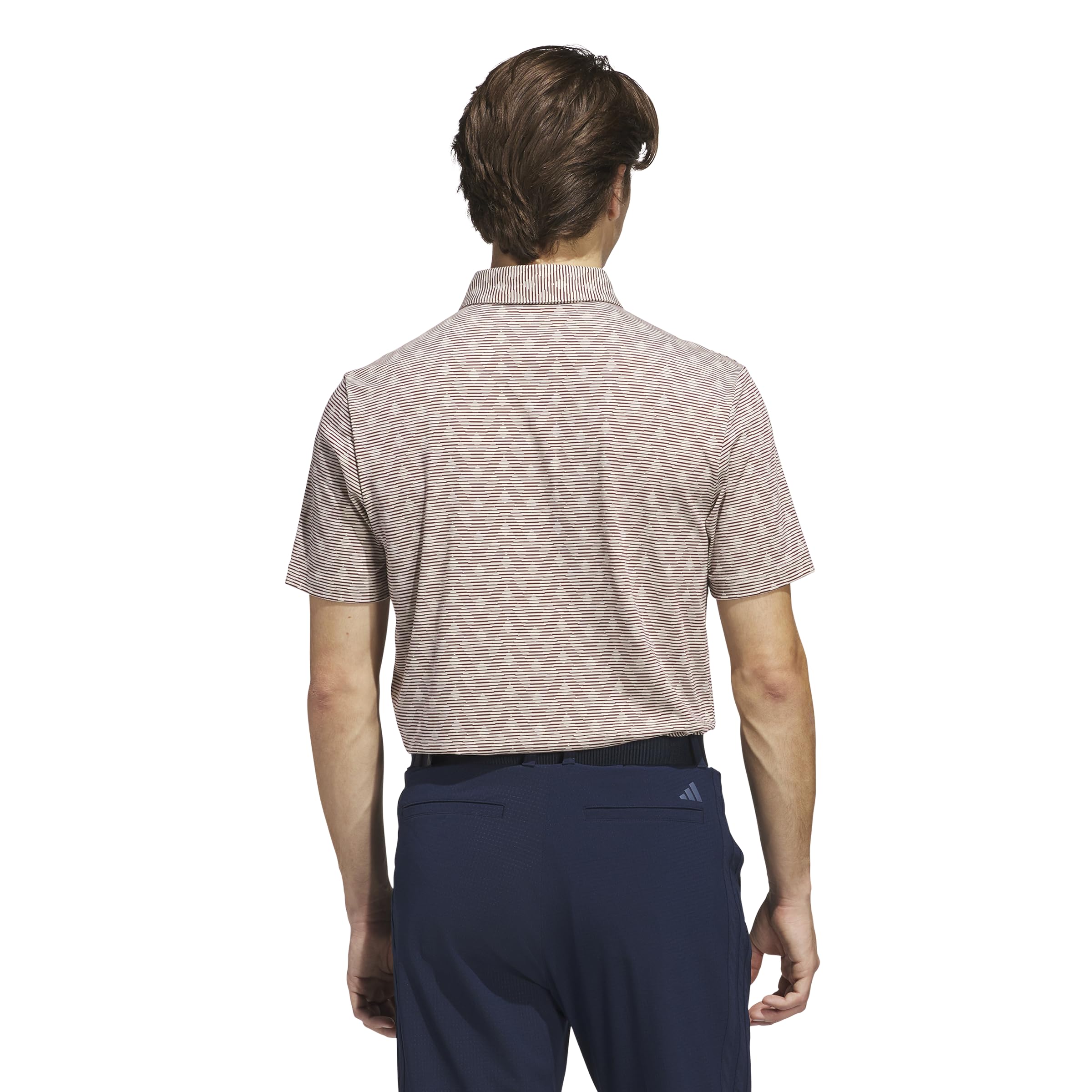 adidas Go-to Printed Stripe Polo Shirt Polo a Righe Stampata Uomo (Pacco da 1)