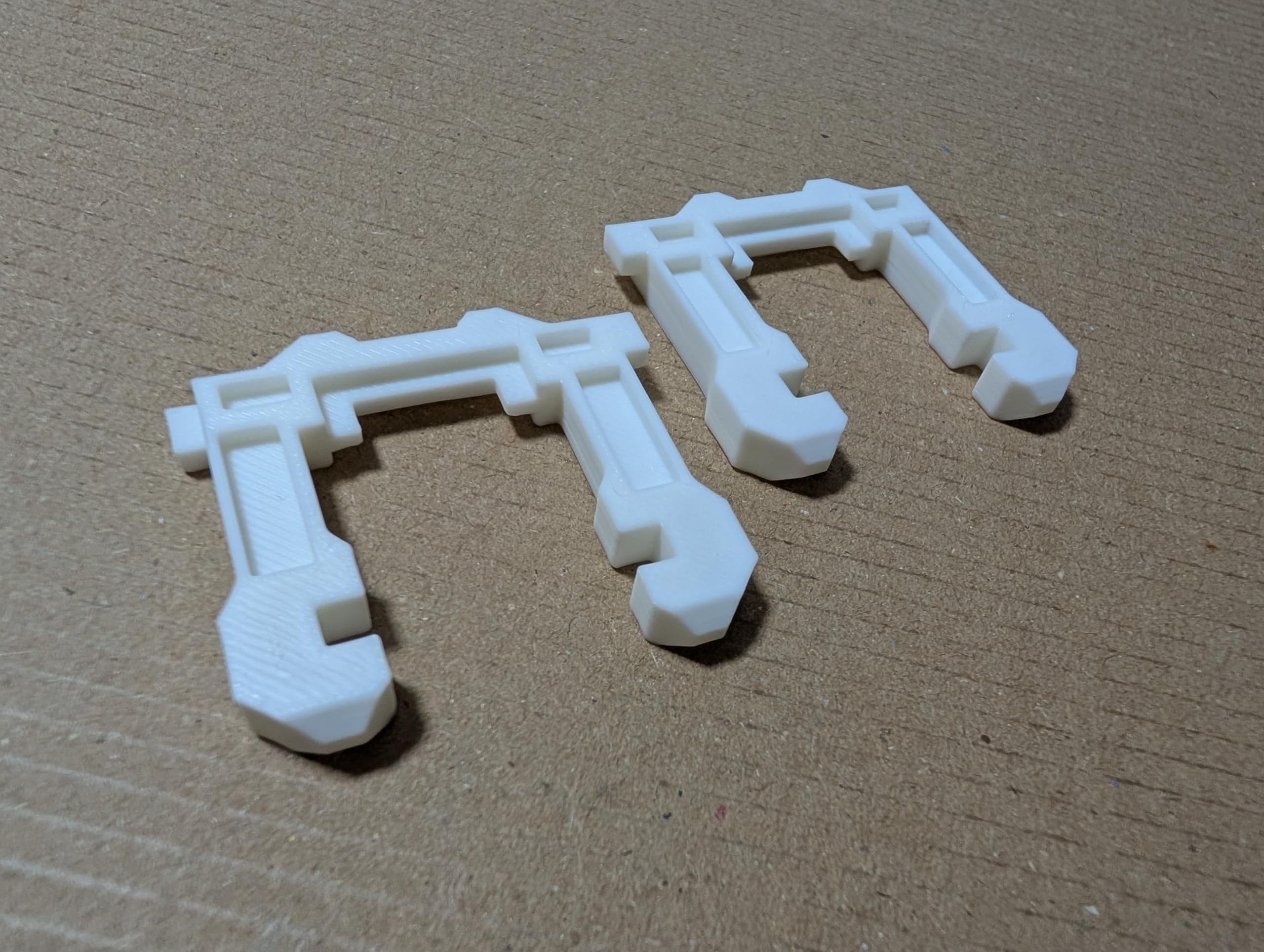 2pcs Soft Close Drawer Clips for Cooke & Lewis, 2 Piece Repair Kit, Fits B&Q IT Kitchens MFI, 2X White Front Clips - Image 2