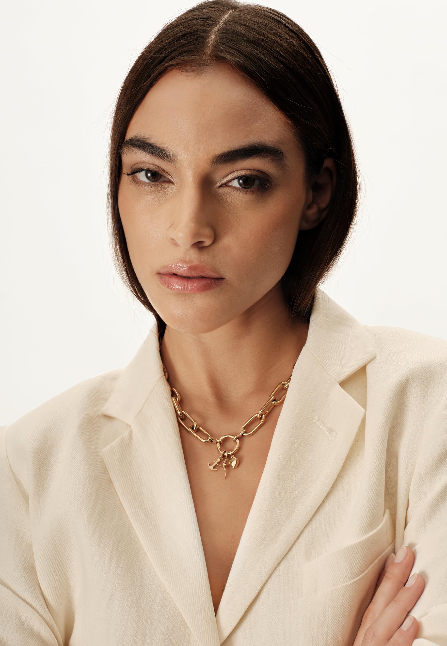 Breil, Collana Donna in Acciaio Colorato | Collezione LOVE TIES, Collana, Dimensione 45 cm, Gioiello idee regalo donna