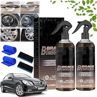 Stealth Brake Bomber, Stealth Garage Brake Bomber, Stealth Brake Bomber Wheel Cleaner, Brake Bomber Wheel Cleaner, Wheel Cleaner Spray, Rim Cleaner & Brake Dust Remover (2PC)