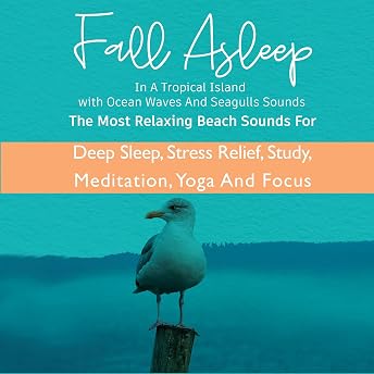 Fall Asleep in a Tropical Island with Ocean Waves and Seagulls Sounds Audiobook by Premium Sound Production episode artwork