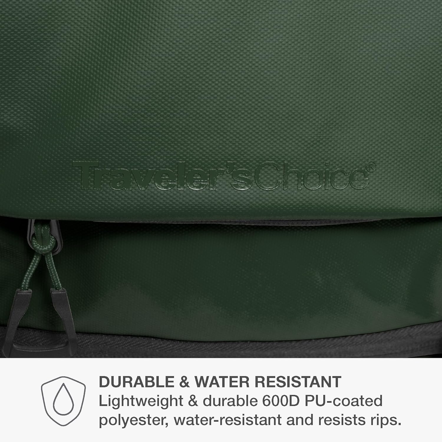 Traveler's Choice Softside Upright Wheeled Duffel Bag - Image 7