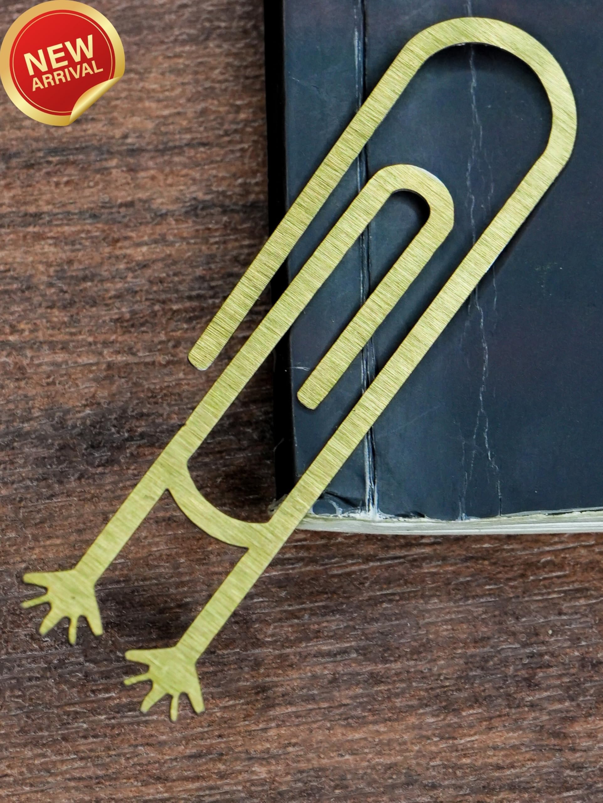 Stainless Steel Bookmark Gifts | Metallic Hands Up Clip Bookmarks for Book Reader, Journals,Diaries,Novels Lovers | Perfect Birthday Gifting for Friends, Students, Teachers, Principle..