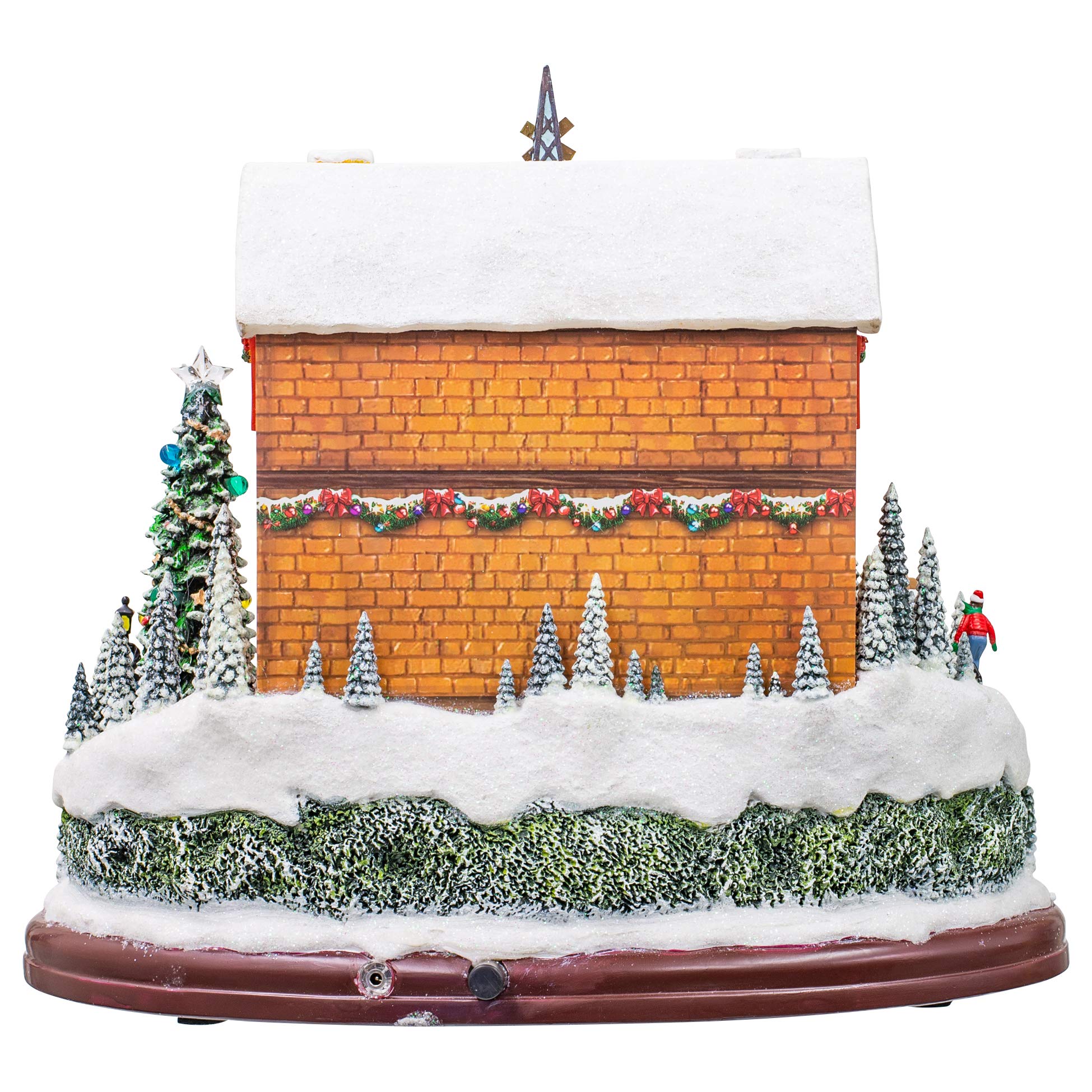 ハルモニア　LED VILLAGE ヴィレッジ リキッドLEDクリスマスビレッジ※電池/USB仕様｜クリスマス雑貨の