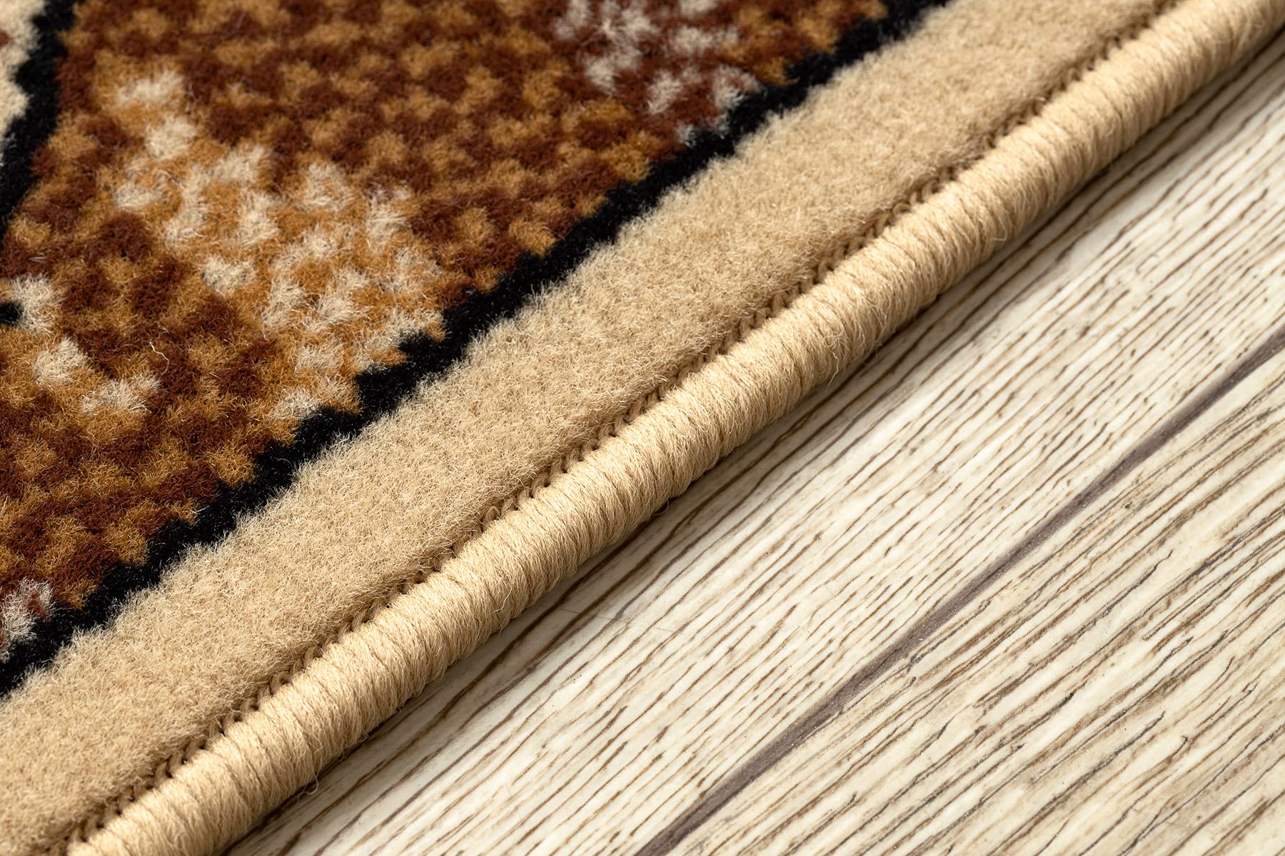 rugsx Läufer BCF Baryton für Flur, Küche beige 60x300 cm