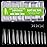 Cycullinyt 240Pcs Coffin Soft Gel Nail Tips, Long Coffin Nails, 12 Sizes Full Cover Acrylic Fake Nails Clear False Nail Extension for Beginner and Professional Home Salon DIY