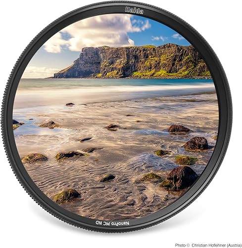 Miniatura 9 de Haida ND5.0 128000x Nanopro Filter 16.5 Stop Multi-Coating Nano Coating Cámara de vidrio óptico SLR Lente fotográfica Filtro de densidad neutra