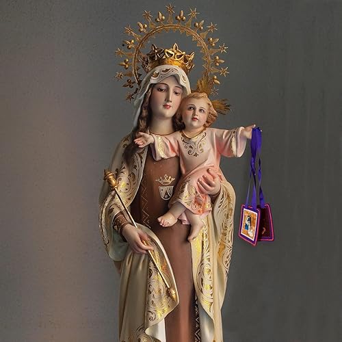 Miniatura 7 de Escapularios católicos, Escapulario púrpura de bendición y protección, Escapulario de Marie Julie Jahenny, Escapularios Católicos, Escapularios