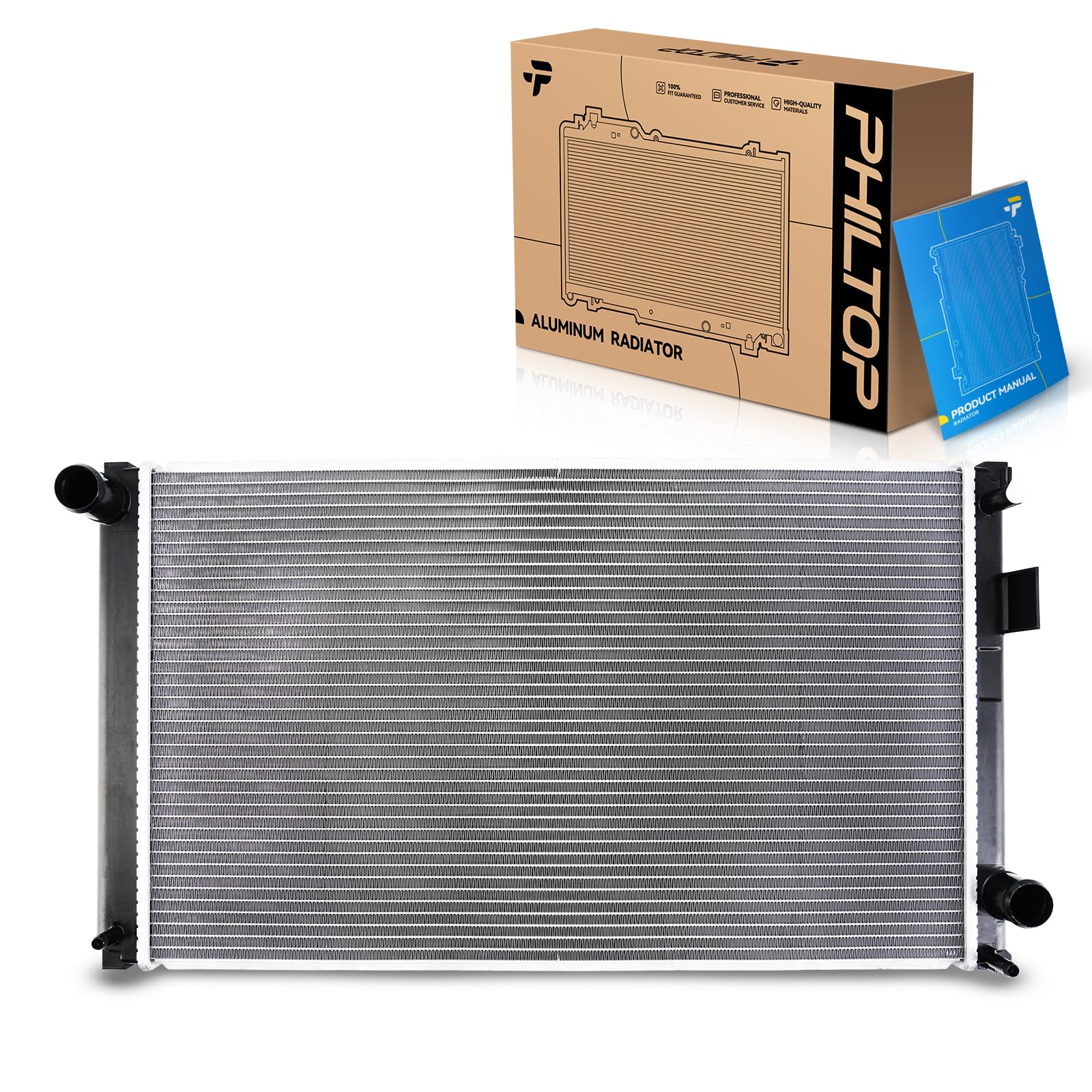 PHILTOP Radiator Compatible with 2015-2021 NX300h 2016 RAV-4 FHEV