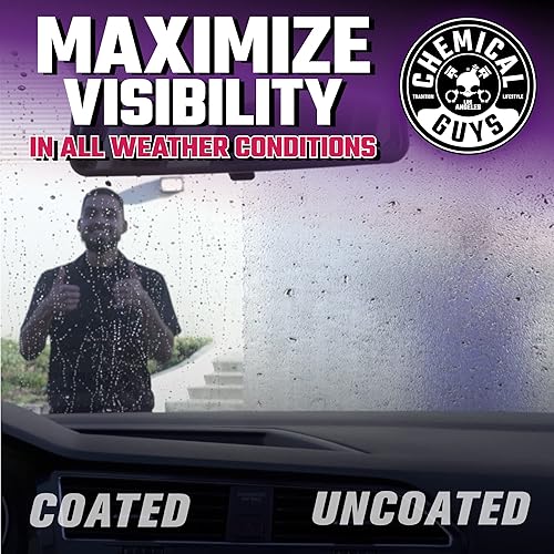 Miniatura 9 de Chemical Guys HydroSuds - Jabón de cerámica para lavado de autos y limpiador y revestimiento de vidrio de cerámica HydroView (botellas de 2 a 16