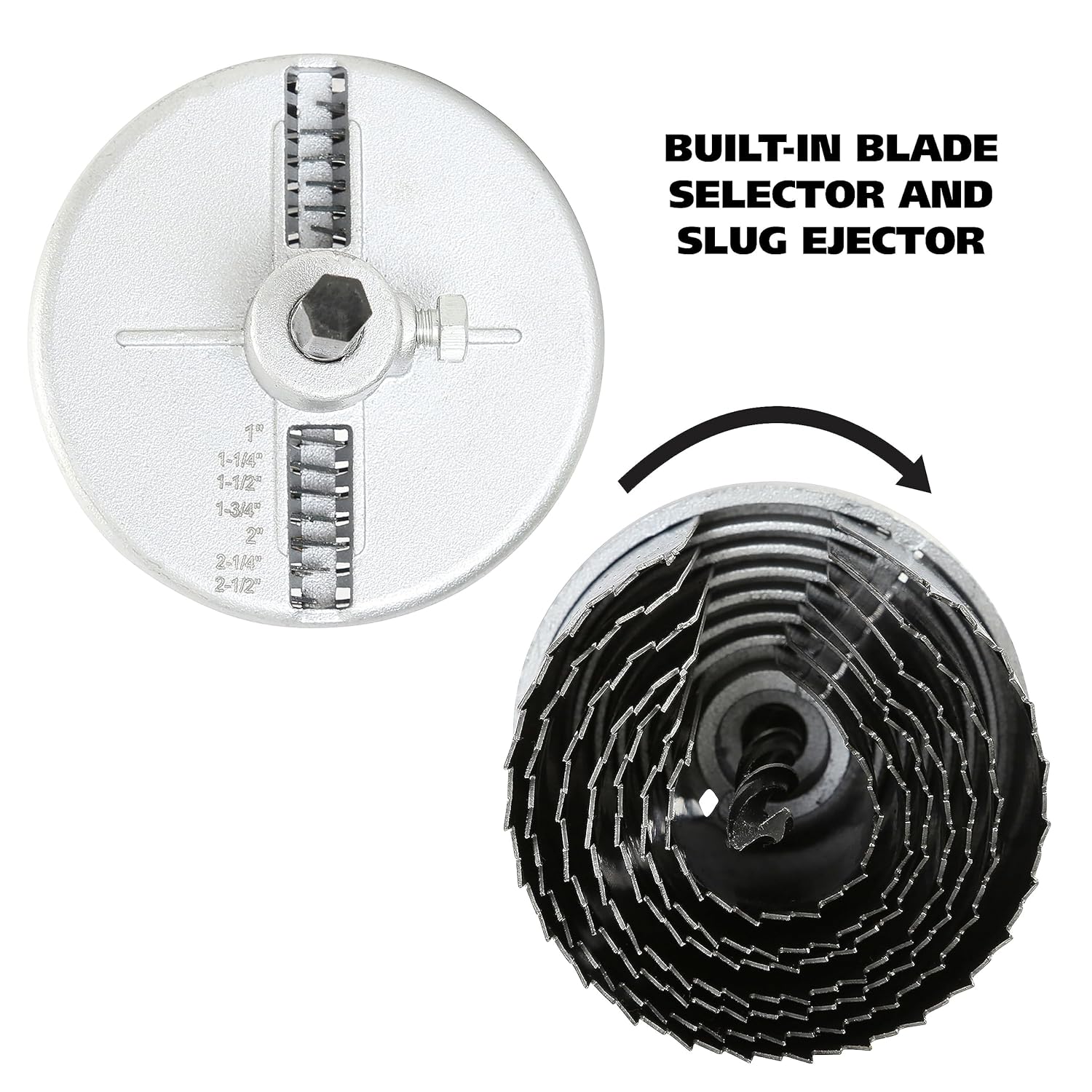 GreatNeck HC7D 7-in-1 Hole Saw, 1-3/4 Inch Deep