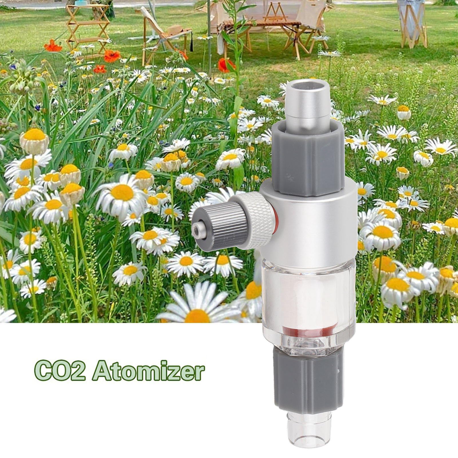 Diffuseur CO2 Aquarium Haofy R¡§|Acteur Atomiseur Plantes R¡§|Servoir 12/16MM Dissolution Optimale Syst¡§¡§me Verrouillage ¡§|crous Dissolution Rapide Non Toxique ¡§|conome ¡§|nergie