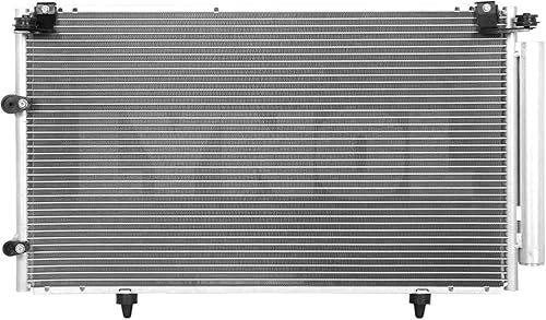 Condensador de CA compatible con Toyota Camry - 2002 2003 2004 2005 2006 Toyota Solara - 2004 2005 2006 2007 2008 Lexus ES330, ES300-2002 2003