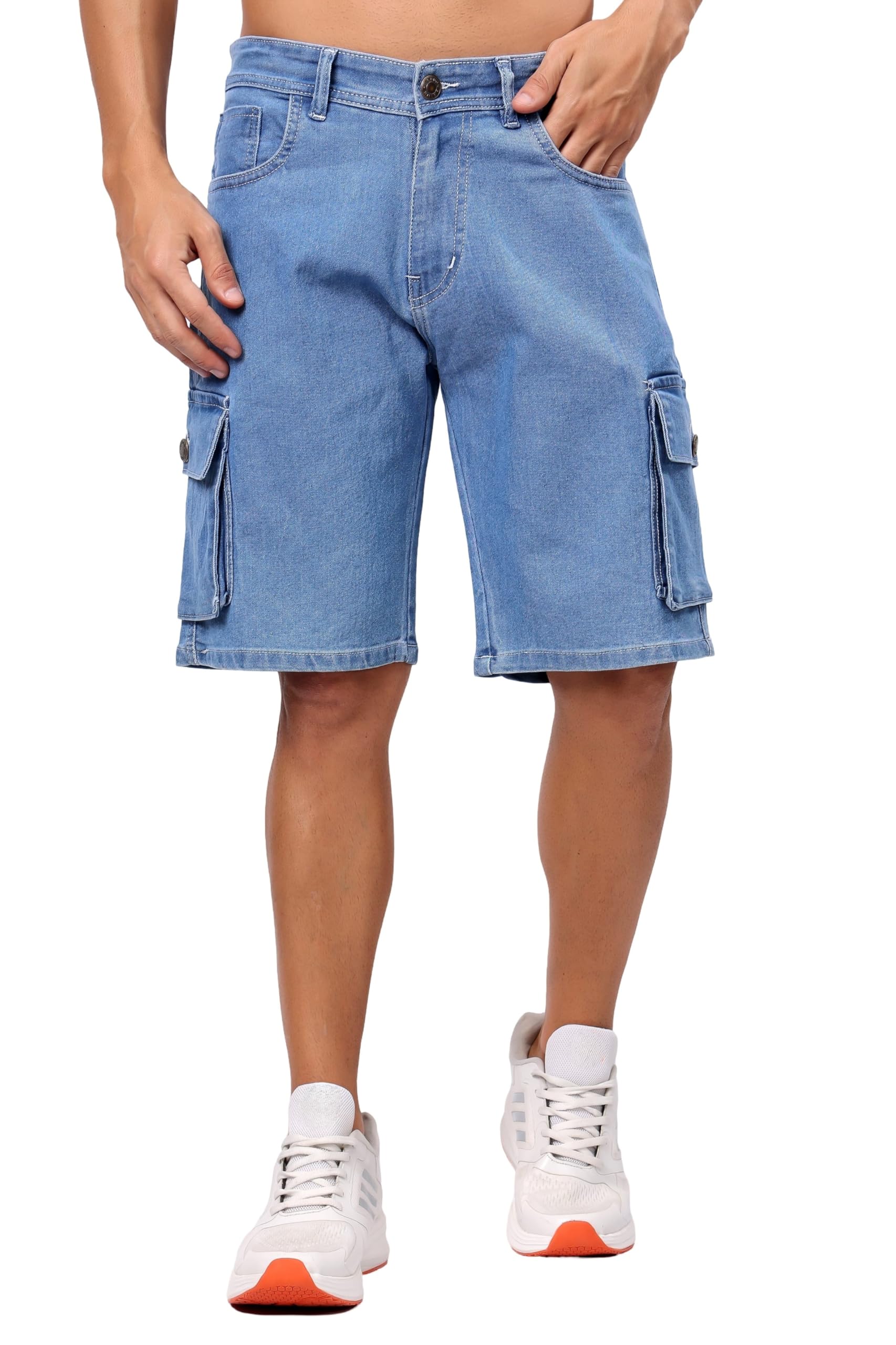 Denim Shorts for Men || Jeans Shorts for Men || Half Shorts for Men || Denim Half Pant for Men-image-0