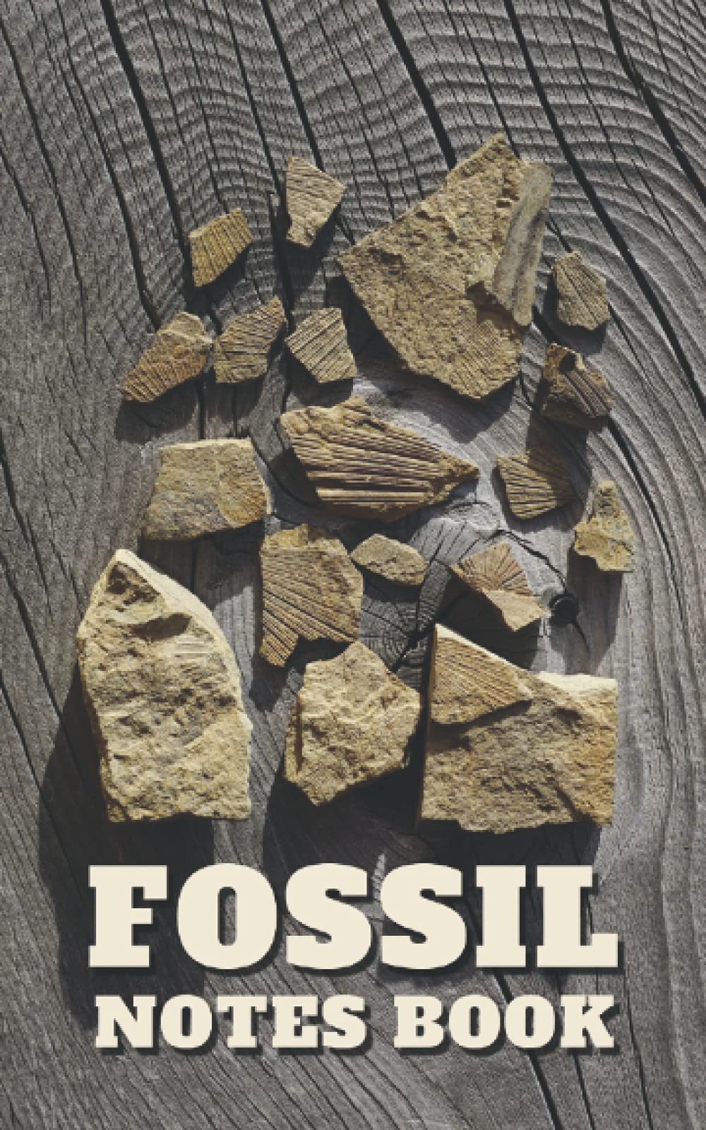 Fossil Notes Book: Rock Hunting Notes Book for Keeping Track of Your Collection - Record the Location of Your Finds - Keep Track of Your Favorite Sites - Rock Fossil Cover Image