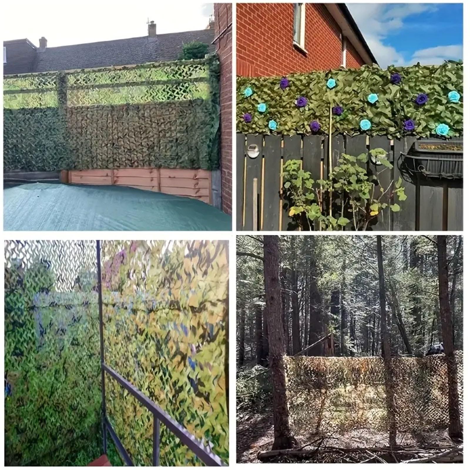 Siatka myśliwska 2 x 5 m WoodlandCanopy do Gar efor BalconyCamping ar