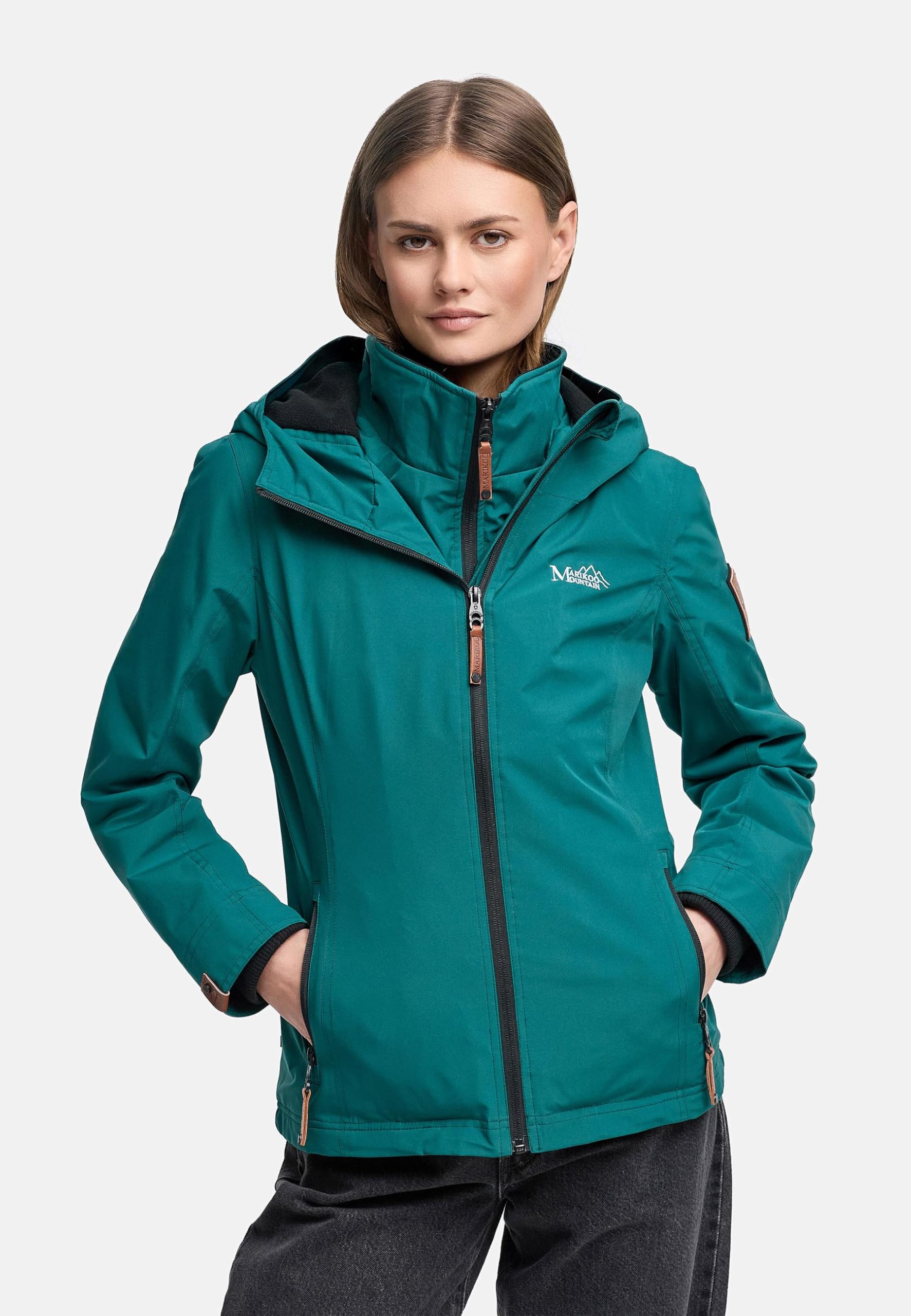 Marikoo Erdbeere Veste Outdoor pour Dame avec Capuche XS-XXL
