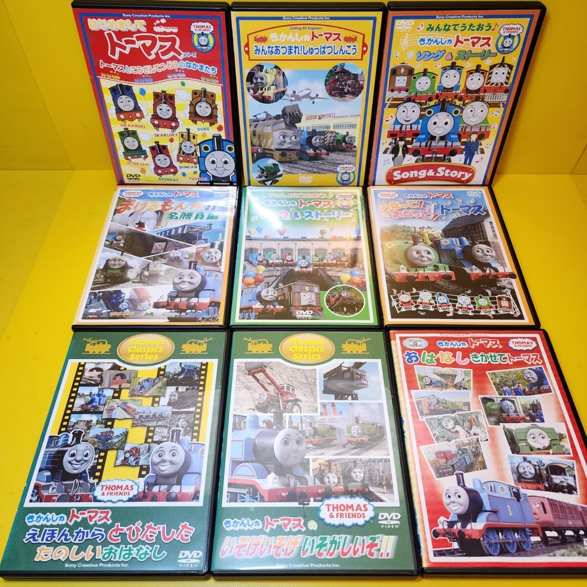 新品ケース交換済み　きかんしゃトーマス DVD79巻セット Amazon.co.jp: ケース交換済み きかんしゃトーマス DVD79巻