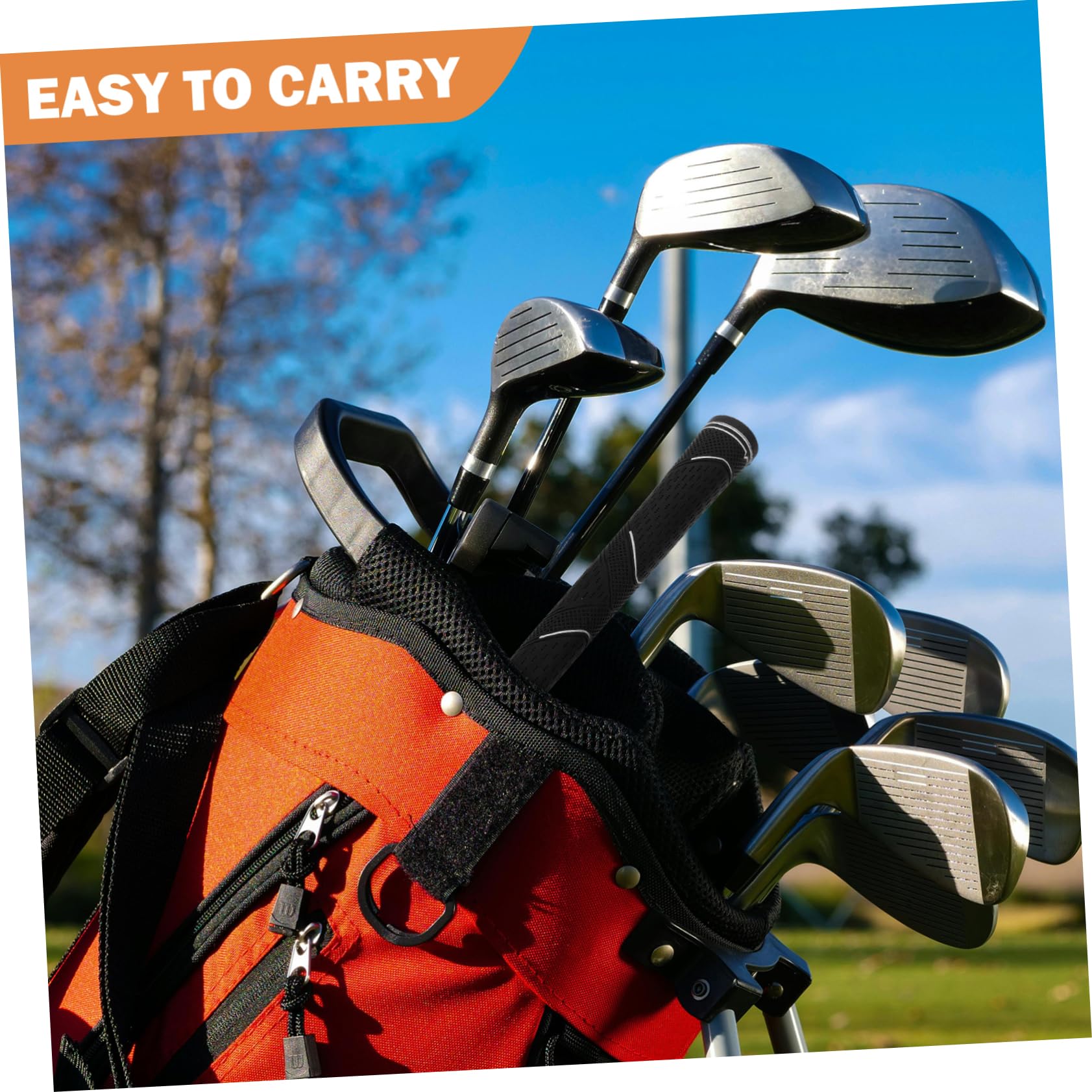 GANAZONO Golf Tool Portable Golfing Club Grip Light Weight Non-slip Comfortable Grip for Golf